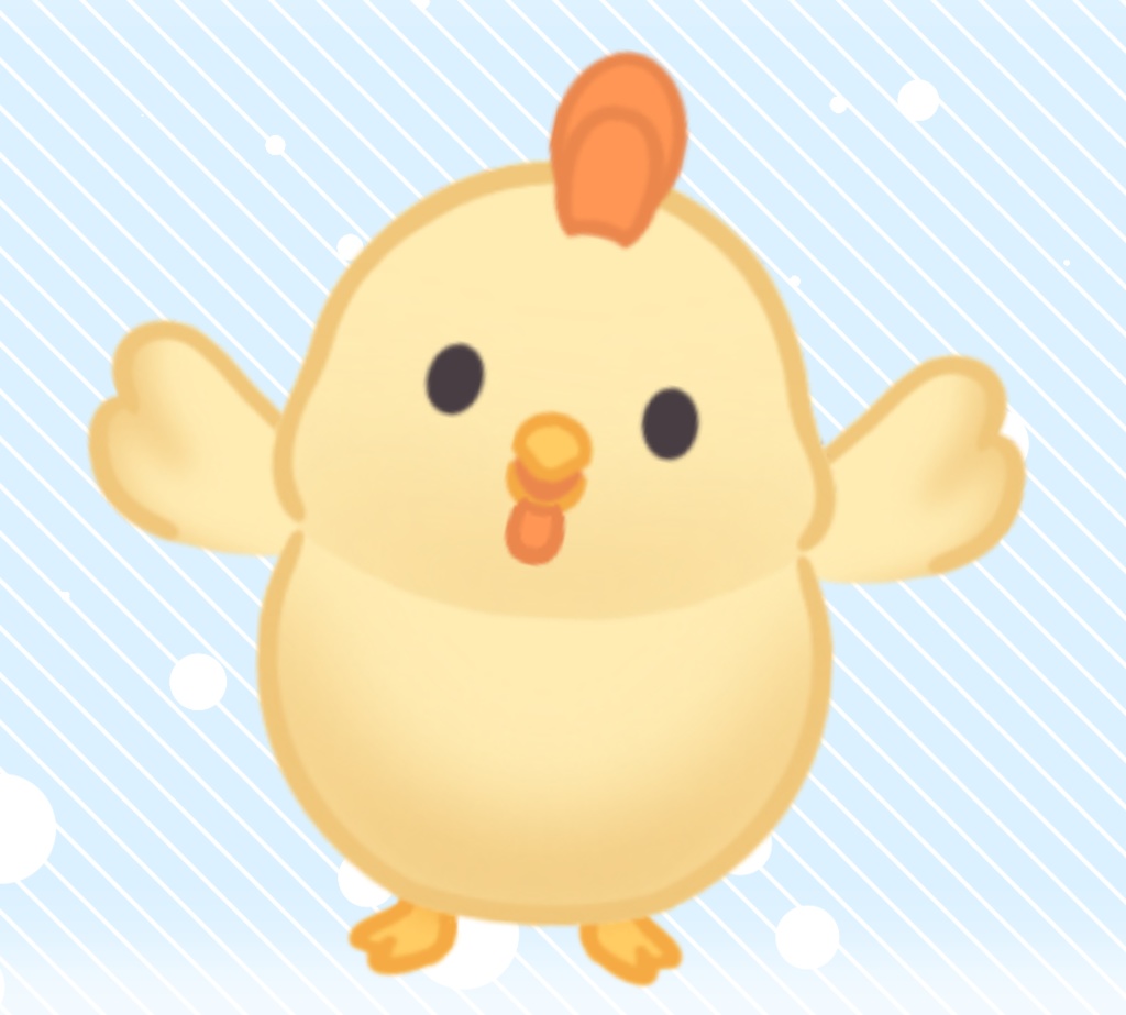 Adorable VTuber Chick (VtubeStudio Ready)
