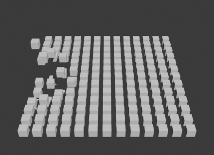 D_replicator For Blender -Blenderで動作する直感的な複製ツール