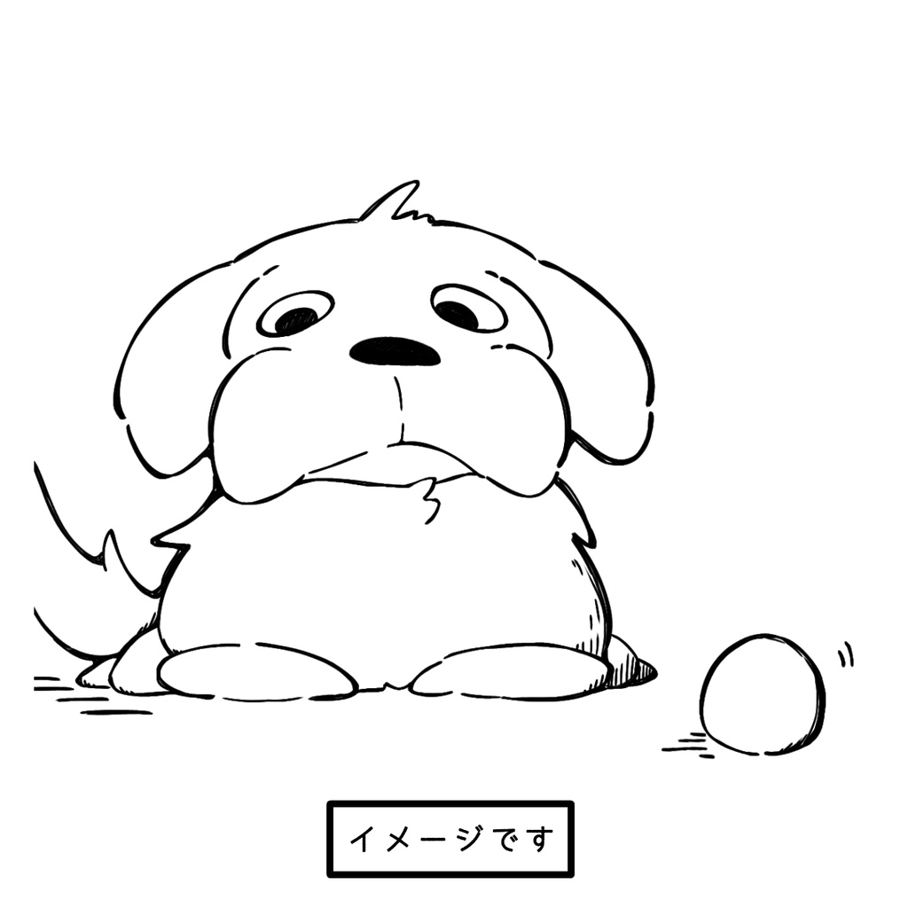 餅のおこめイラスト 白Tシャツ04