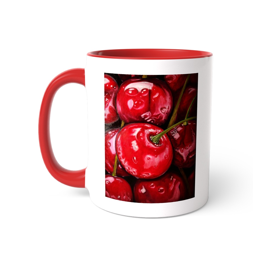 みずみずしいさくらんぼ 🍒マグカップ