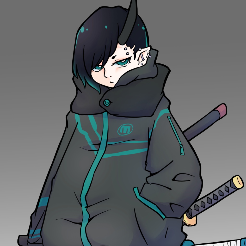 忍くん　ステッカー