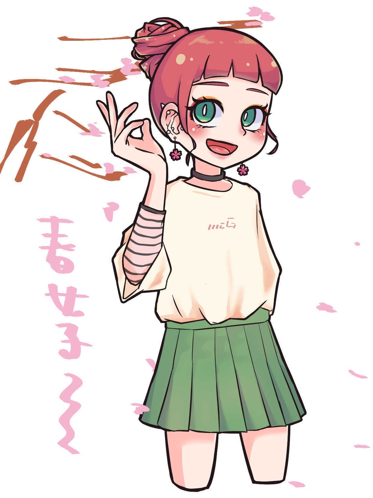 春　ステッカー