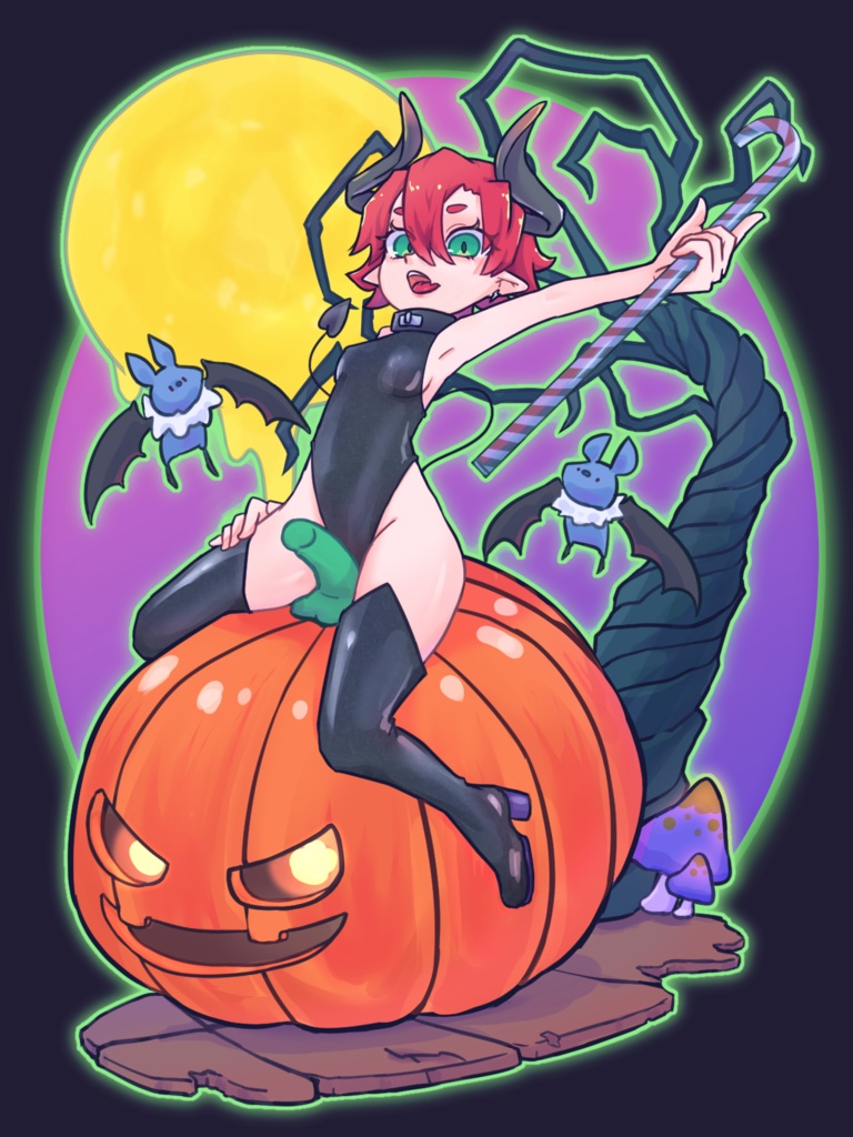 Halloweenトバリ　ステッカー