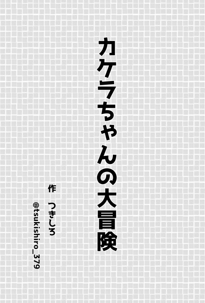 ペーパーウェル14　カケラちゃんの大冒険