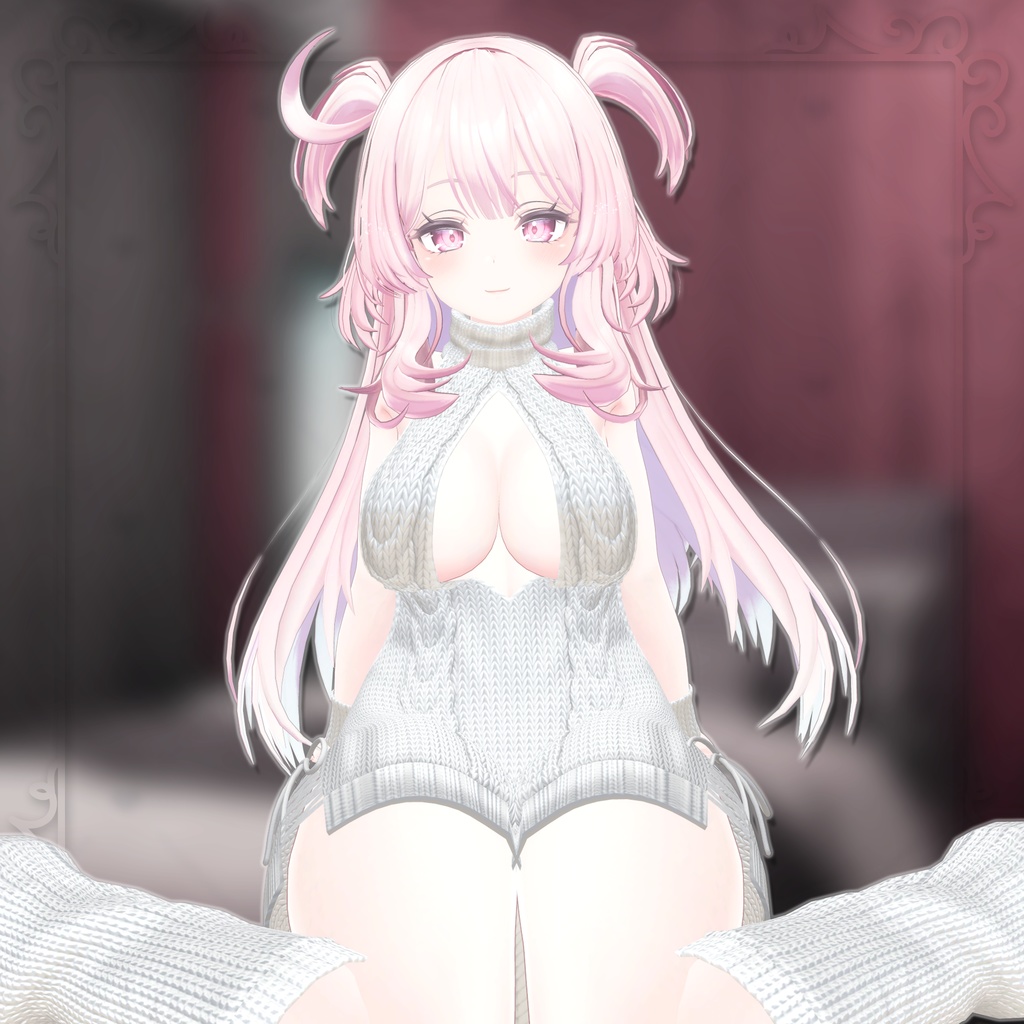 【4アバター対応】童貞を◯すセーター【ずらし/脱ぎギミック付き♥】