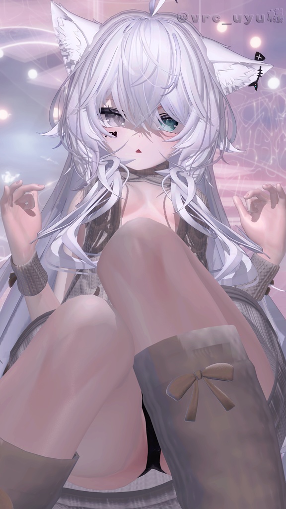 【4アバター対応】童貞を◯すセーター【ずらし/脱ぎギミック付き♥】