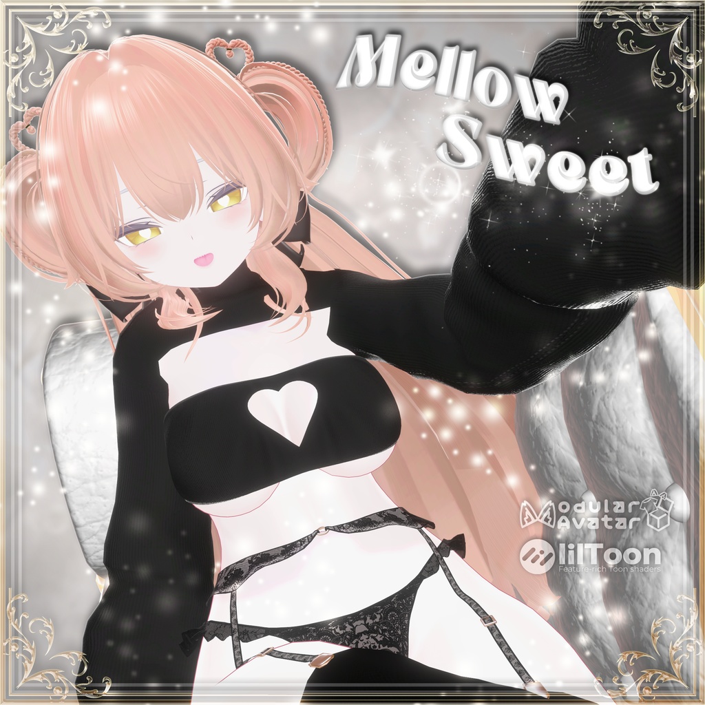【2アバター対応】Mellow ♥ Sweet ‐Sexy Lingerie‐ 【MA/PB対応】