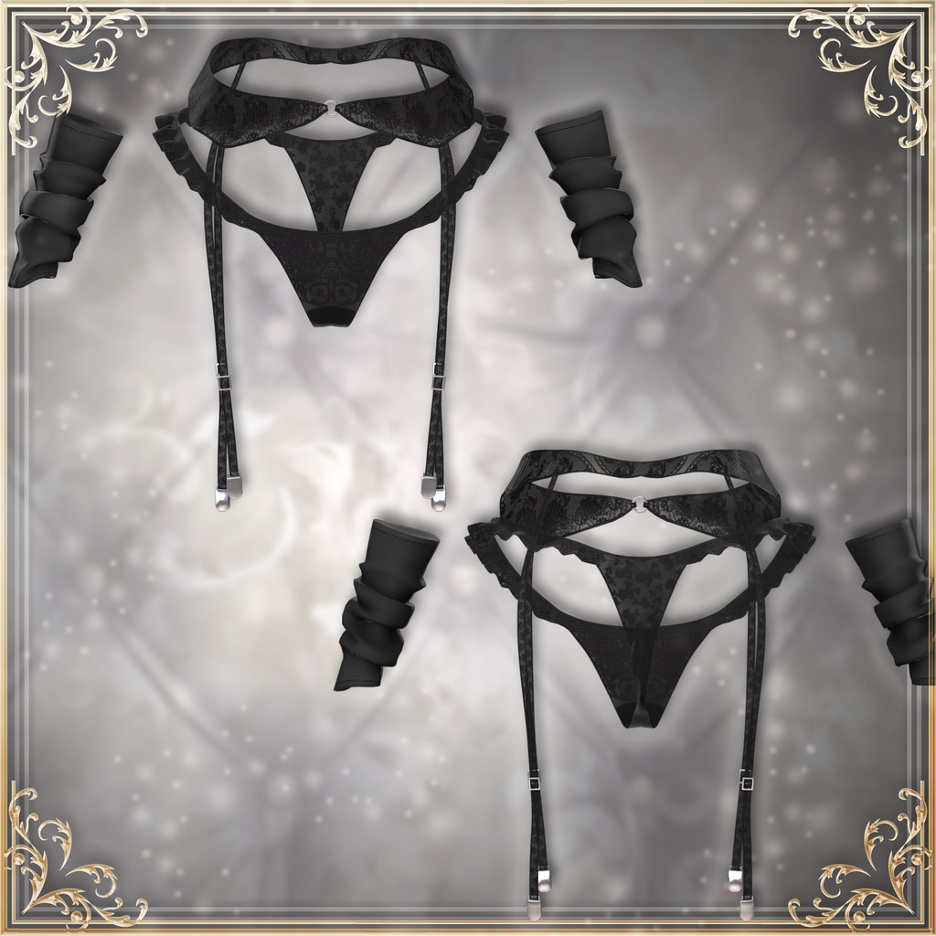 【2アバター対応】Mellow ♥ Sweet ‐Sexy Lingerie‐ 【MA/PB対応】