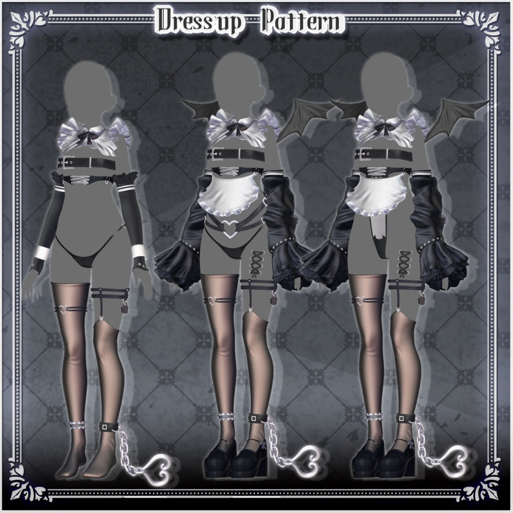 【MA対応】Midnight Servant  Plane/Append Asset【ルルネ/しなの】