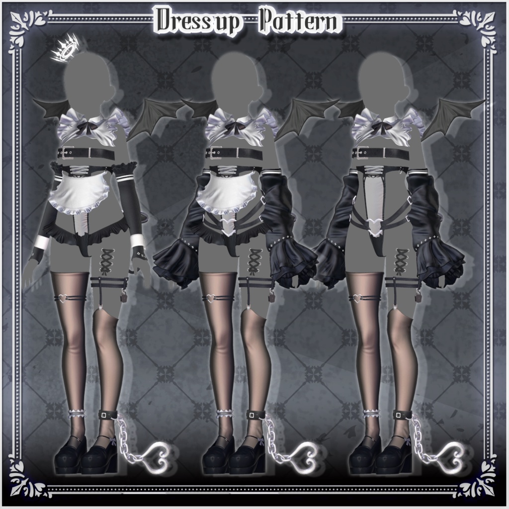 【MA対応】Midnight Servant  Plane/Append Asset【ルルネ/しなの】