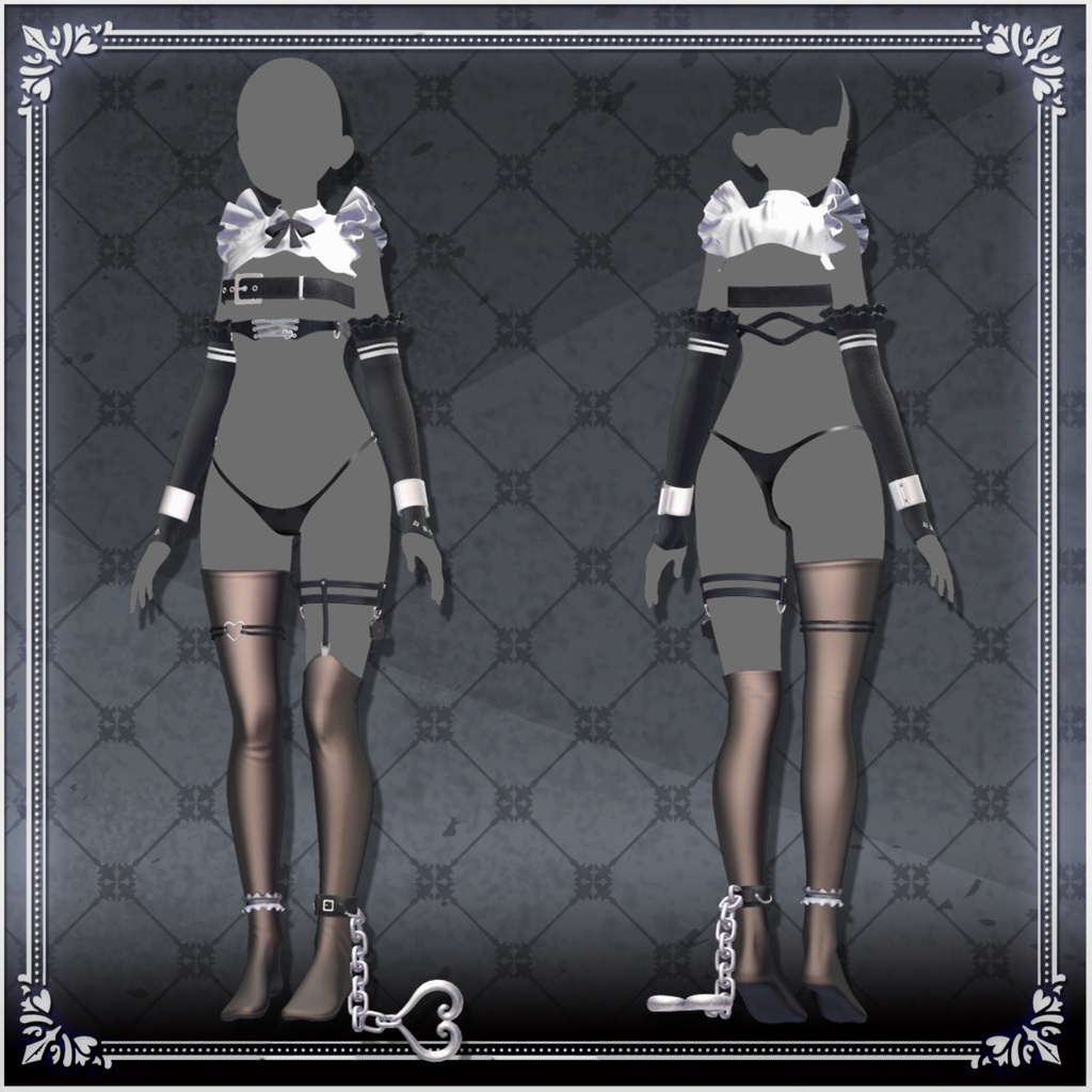 【MA対応】Midnight Servant  Plane/Append Asset【ルルネ/しなの】