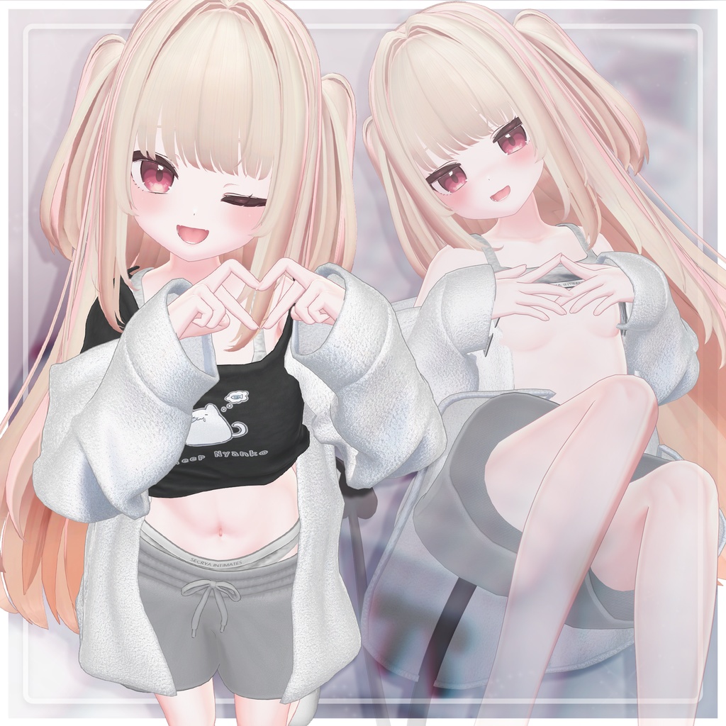 【9アバター対応】Snoozoo ‐Chill Wear‐ たくし上げギミック付き♥ 【MA対応】