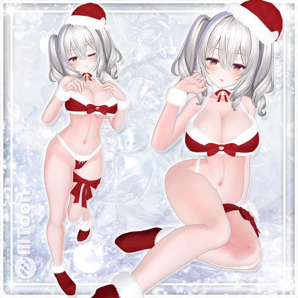 【3アバター対応】🎄Xmas2025…‐ Snow Rouge Santa ‐ 【MA対応】