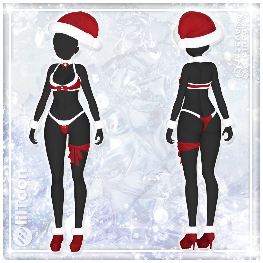 【3アバター対応】🎄Xmas2025…‐ Snow Rouge Santa ‐ 【MA対応】