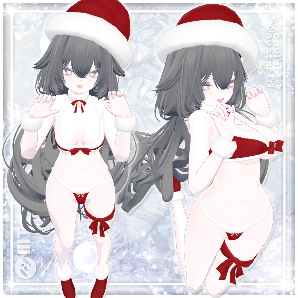 【3アバター対応】🎄Xmas2025…‐ Snow Rouge Santa ‐ 【MA対応】