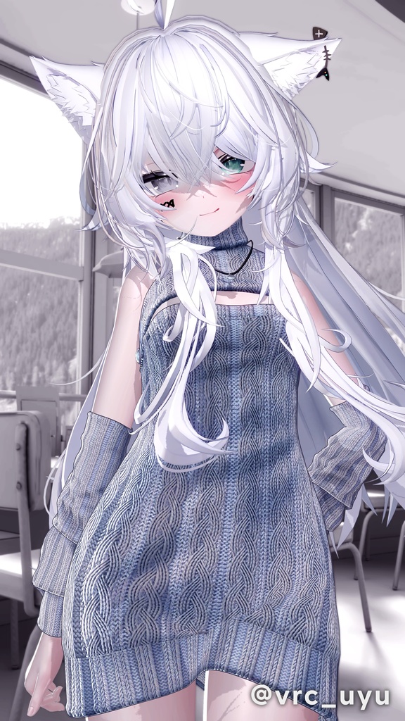 【4アバター対応】 Lazy Log ✦ Night - マスク&着脱ギミック付き♡-【MA対応】