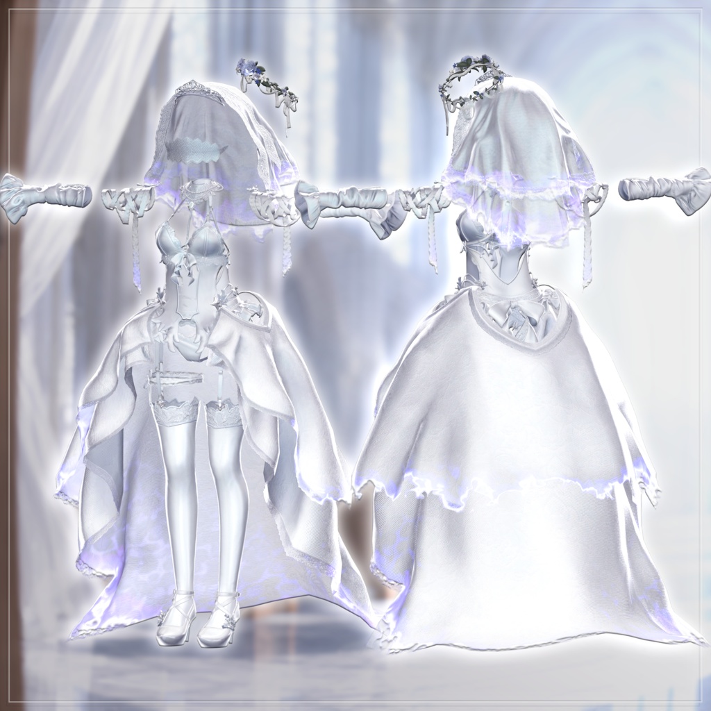 【✨️リリースセール✨️】Blancélia Allure ‐ブランセリア・アリュール ‐ 【ずらしギミック付き♡ / 7アバター対応】