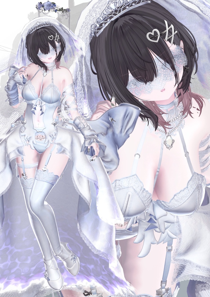 【✨️リリースセール✨️】Blancélia Allure ‐ブランセリア・アリュール ‐ 【ずらしギミック付き♡ / 7アバター対応】