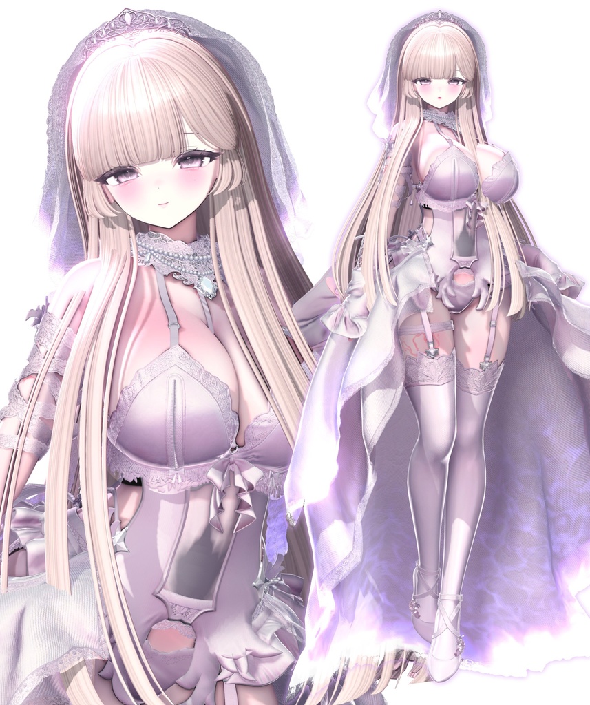 【✨️リリースセール✨️】Blancélia Allure ‐ブランセリア・アリュール ‐ 【ずらしギミック付き♡ / 7アバター対応】