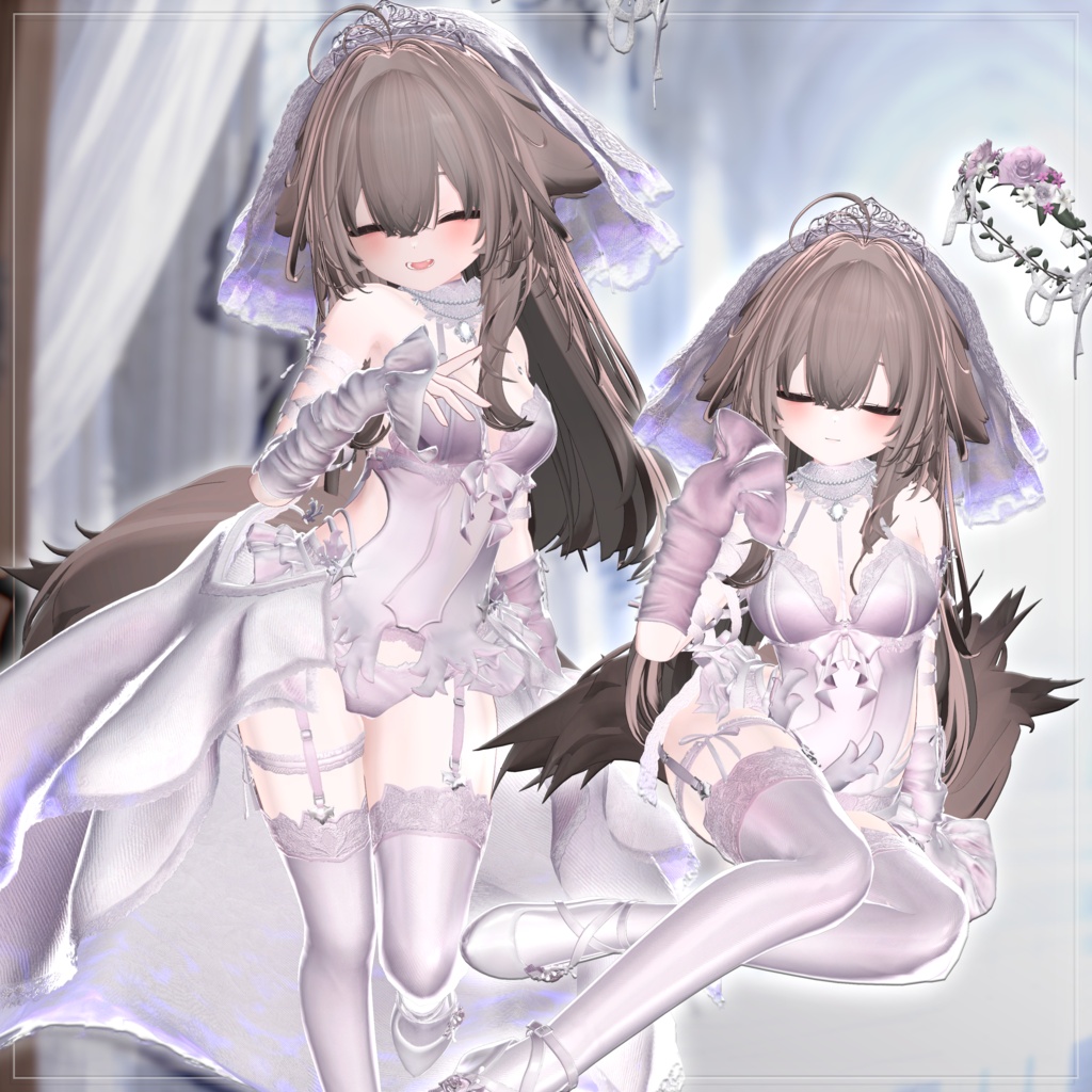 【✨️リリースセール✨️】Blancélia Allure ‐ブランセリア・アリュール ‐ 【ずらしギミック付き♡ / 7アバター対応】