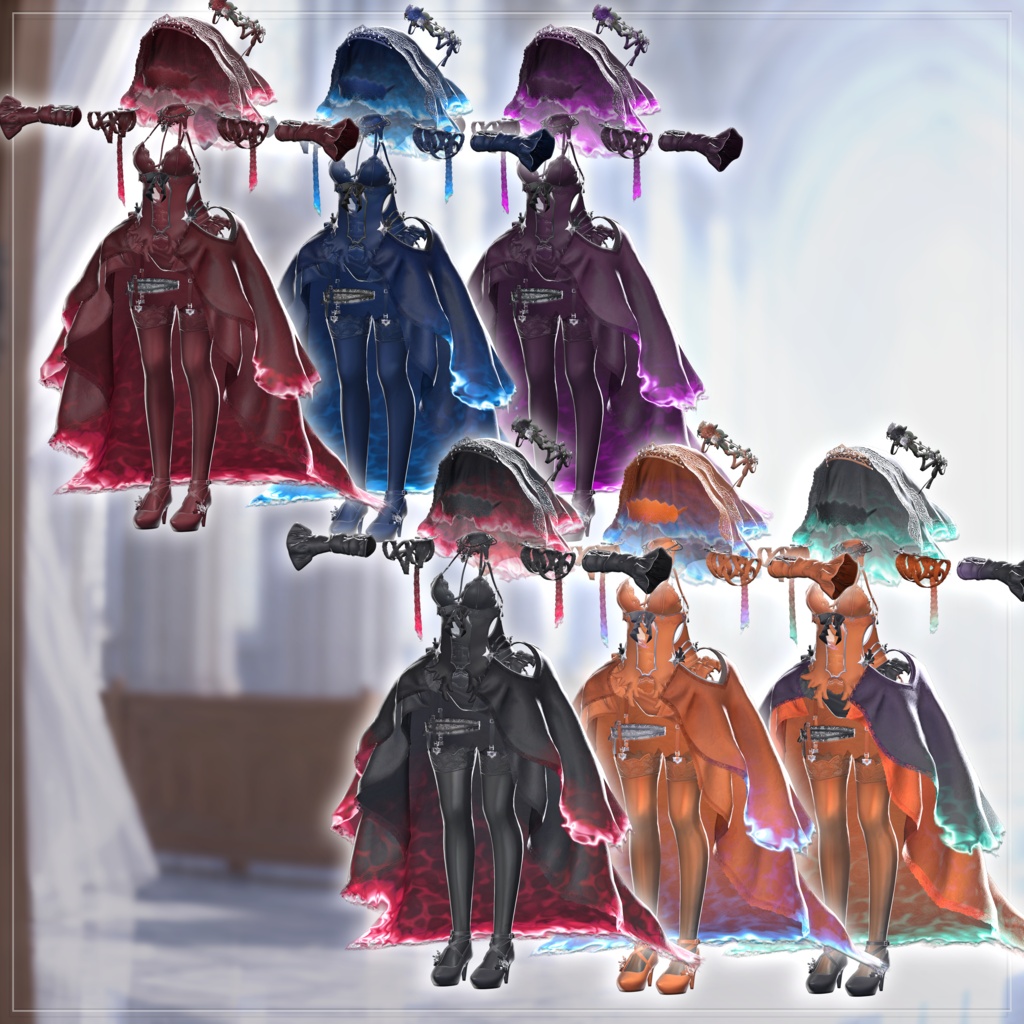 【✨️リリースセール✨️】Blancélia Allure ‐ブランセリア・アリュール ‐ 【ずらしギミック付き♡ / 7アバター対応】