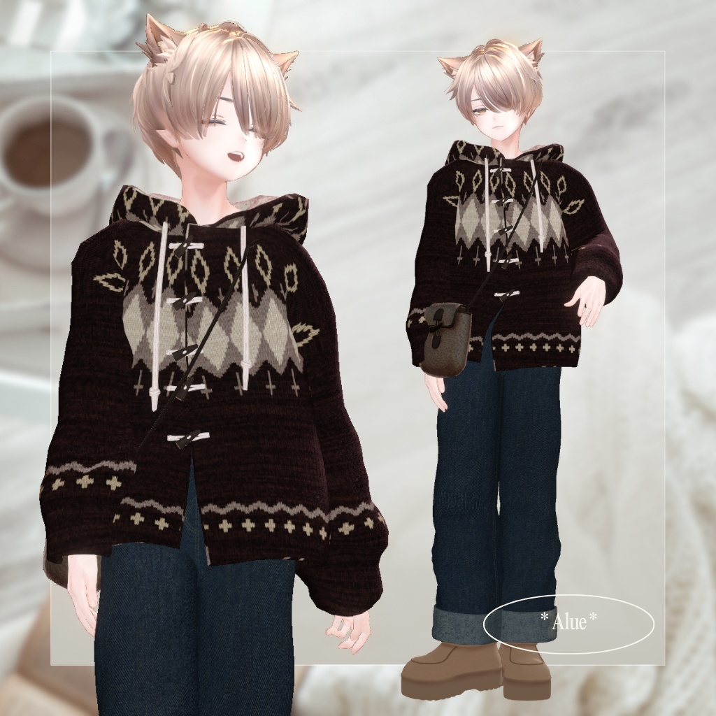 【14アバター対応】Nordic Knit❄️