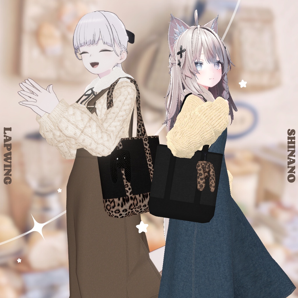 【9アバター対応】Amafuwa Overall Dress🥨