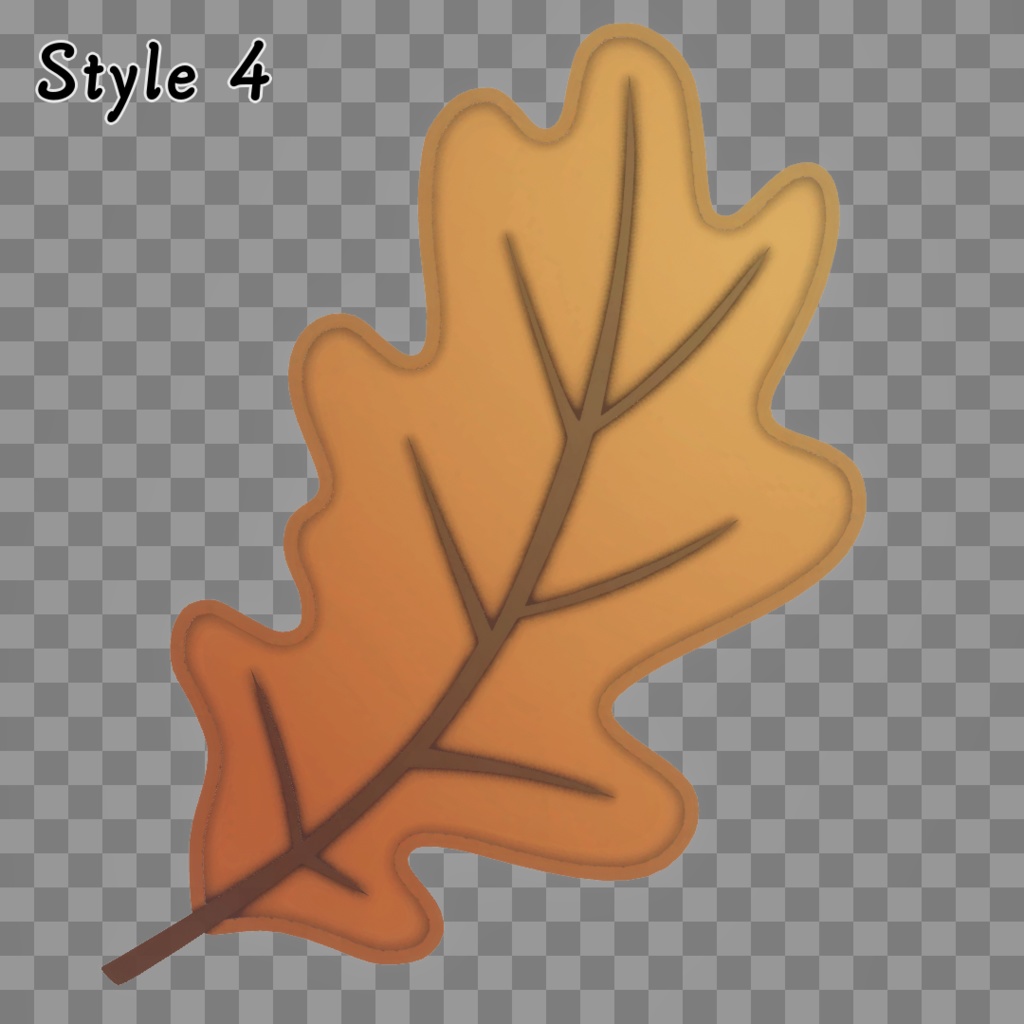 Leaf Pins (4 Pack) / リーフピン(4パック)