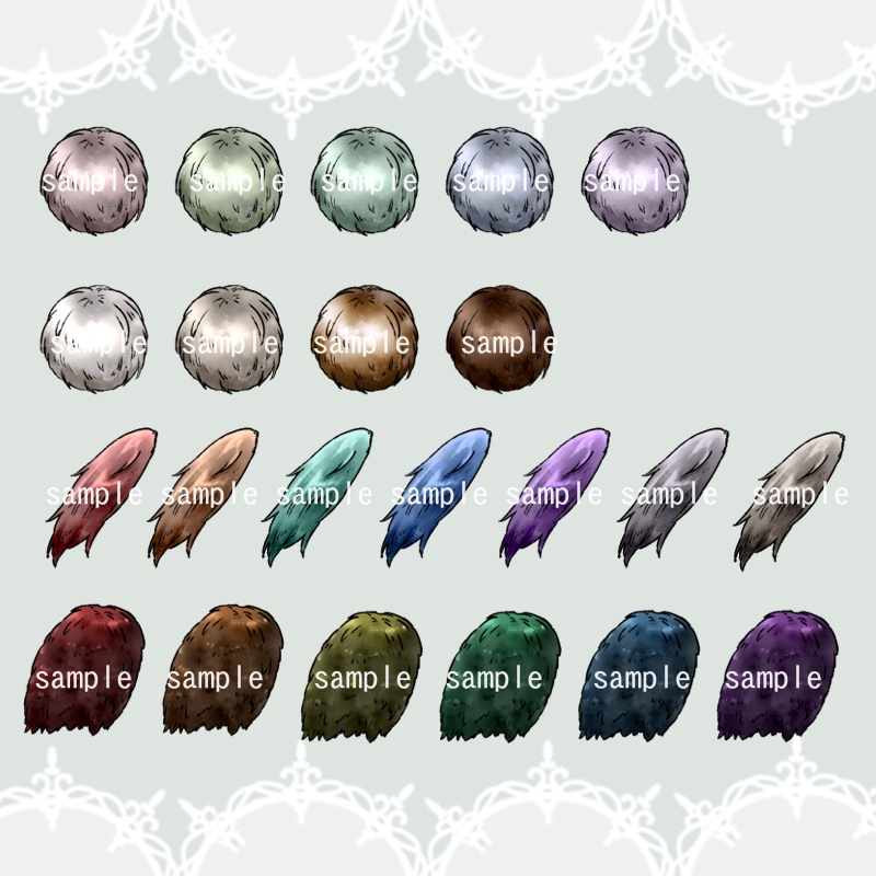 【RPGアイコン素材(獣素材)】