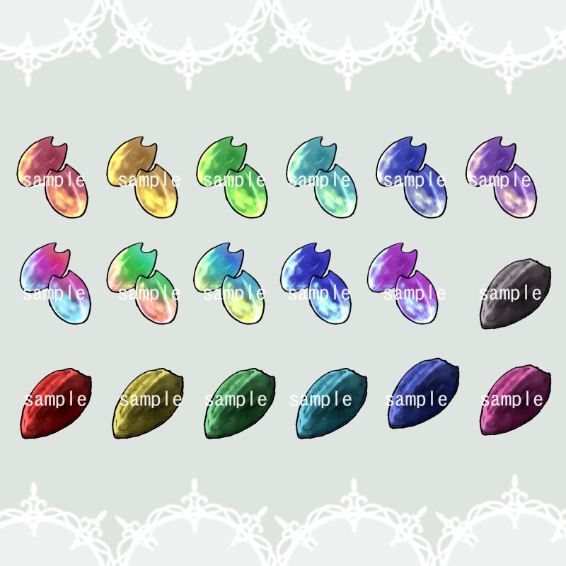 【RPGアイコン素材(獣素材)】