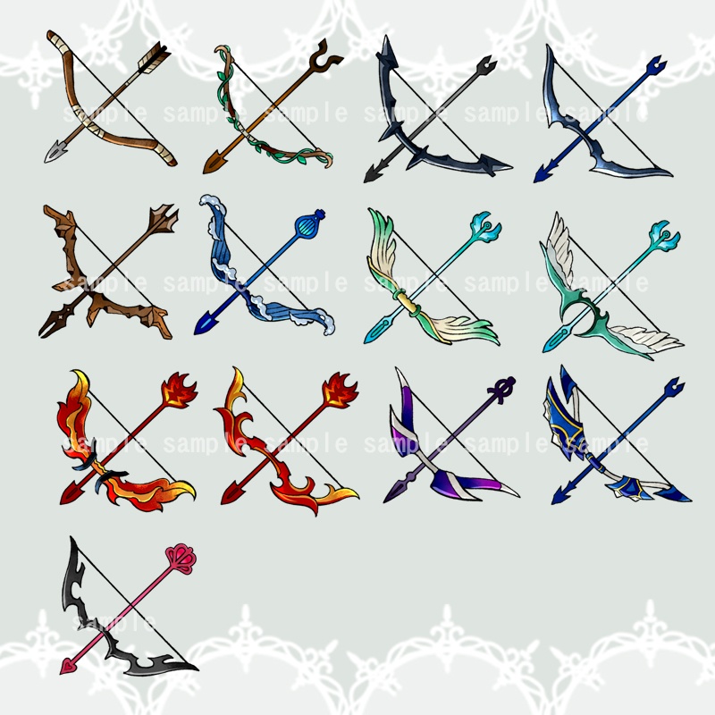 【RPGアイコン素材(武器1)】