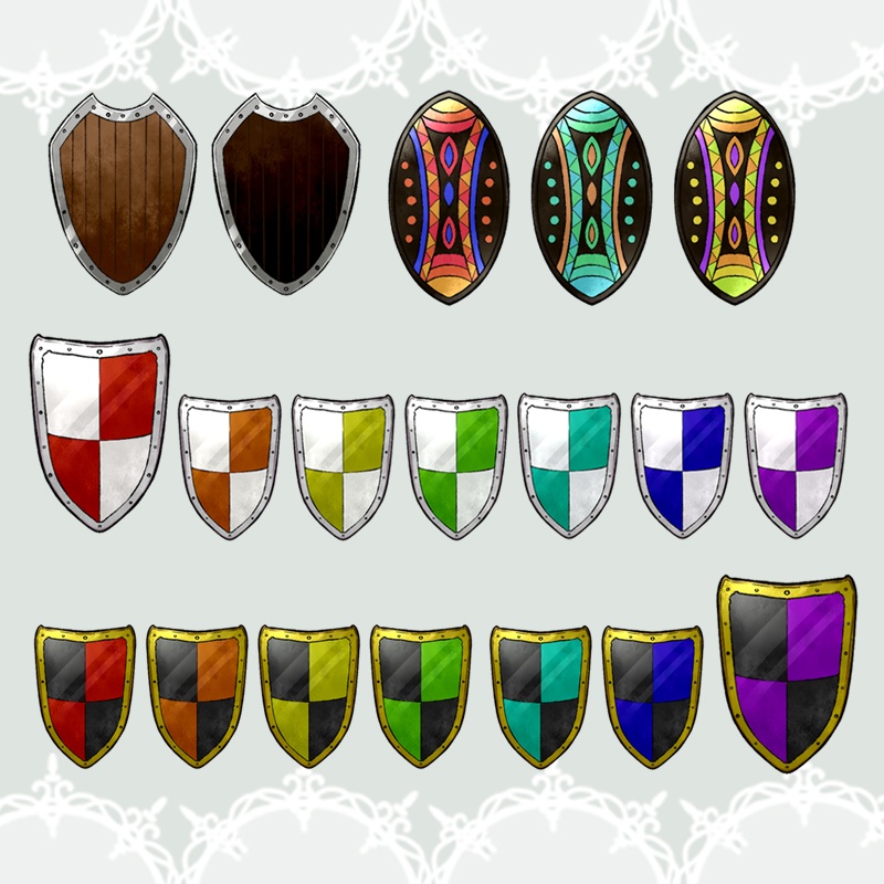 【RPGアイコン素材(防具)】