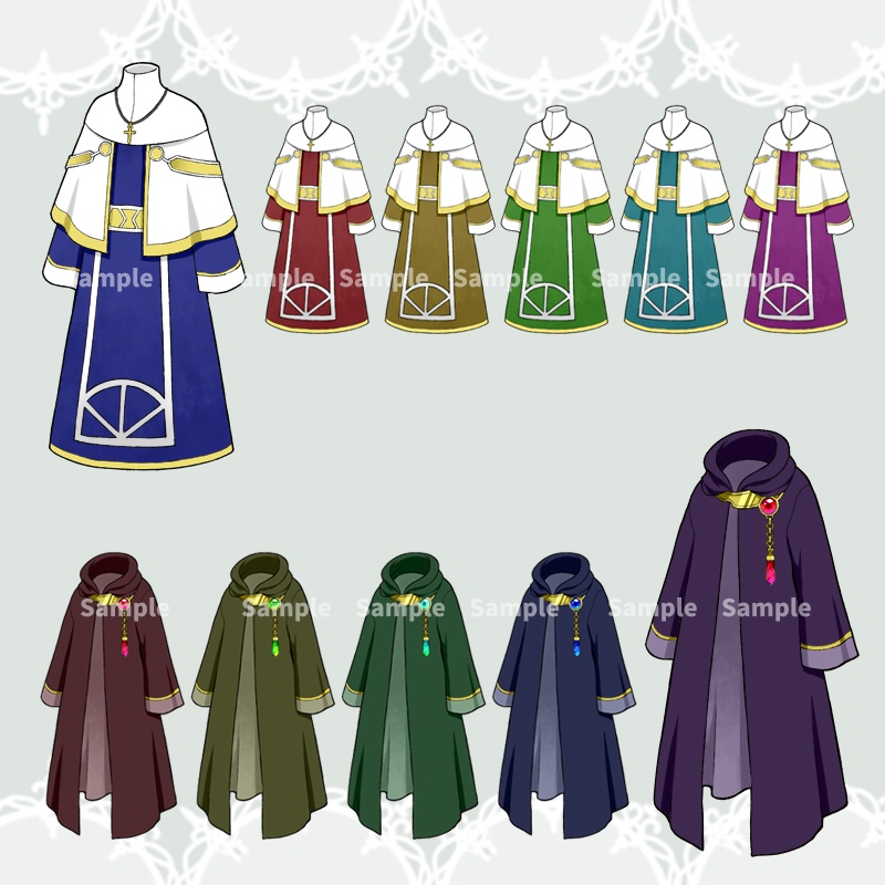 【RPGアイコン素材(体装備)】