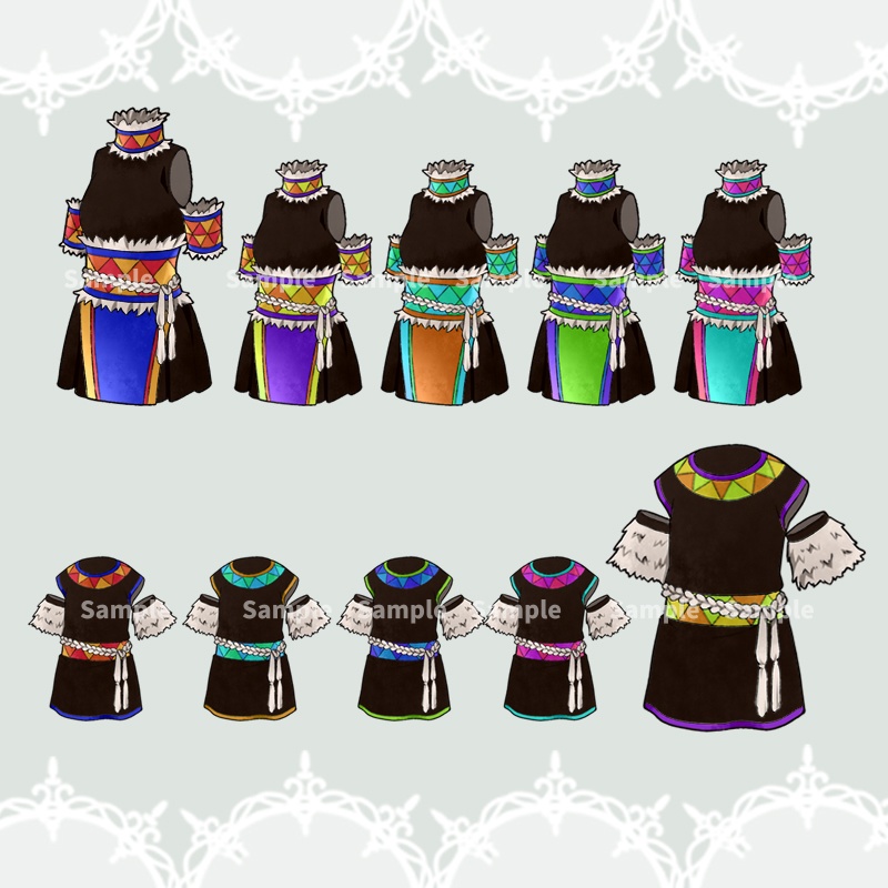 【RPGアイコン素材(体装備)】