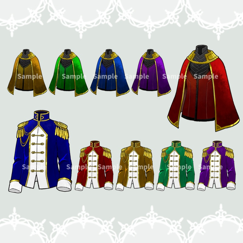 【RPGアイコン素材(体装備)】