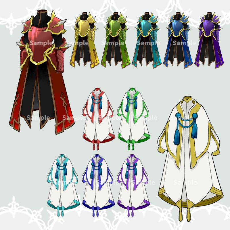 【RPGアイコン素材(体装備)】