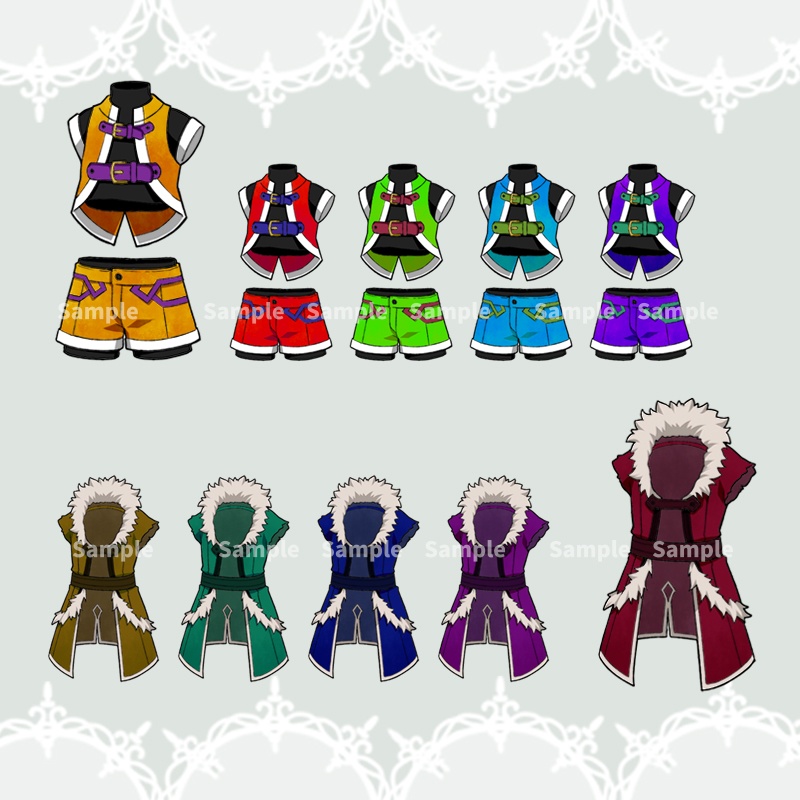 【RPGアイコン素材(体装備)】