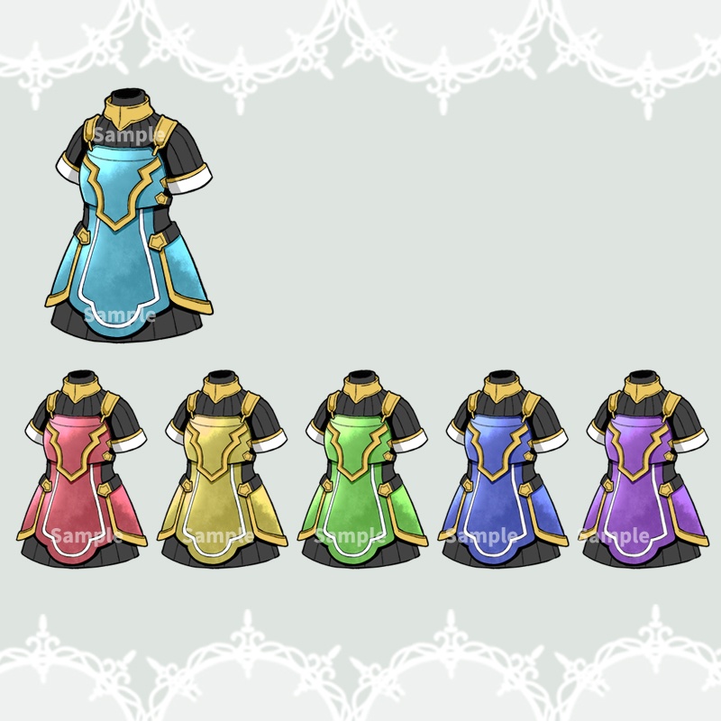 【RPGアイコン素材(体装備)】