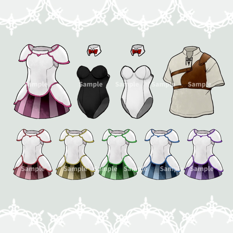 【RPGアイコン素材(体装備)】