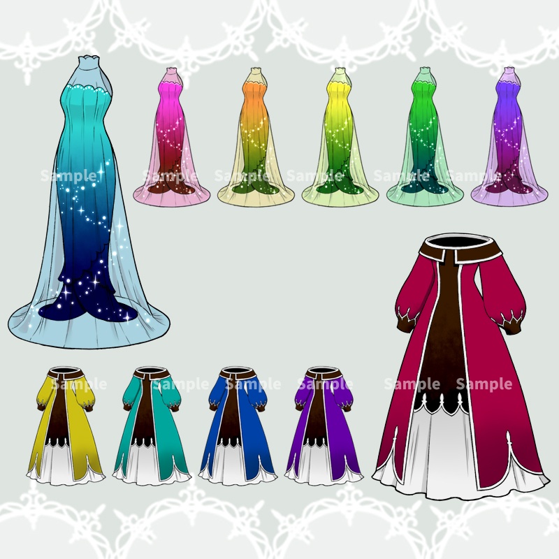 【RPGアイコン素材(体装備)】