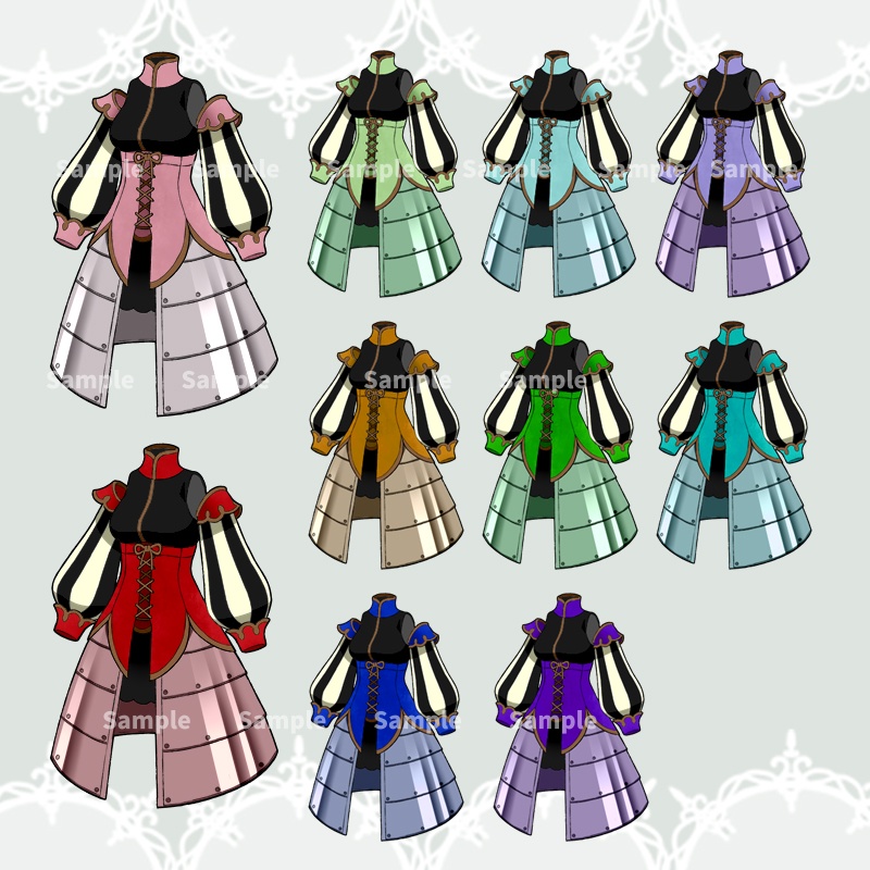 【RPGアイコン素材(体装備)】