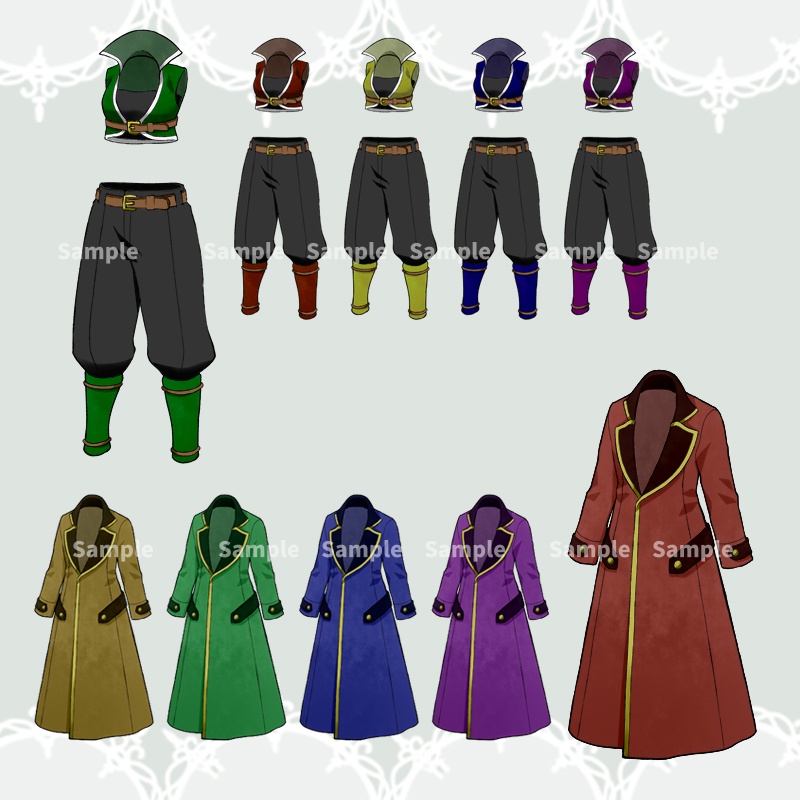 【RPGアイコン素材(体装備)】