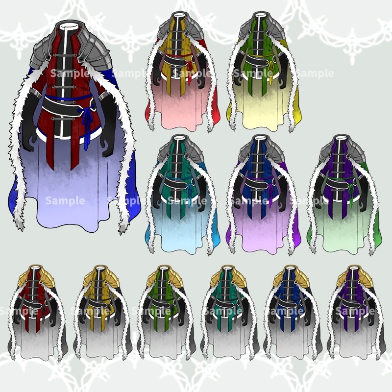 【RPGアイコン素材(体装備)】