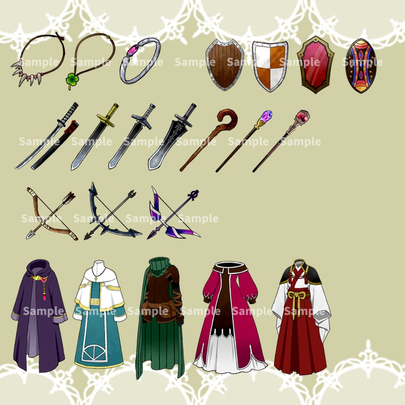 【RPGアイコン素材(冒険の基本)】