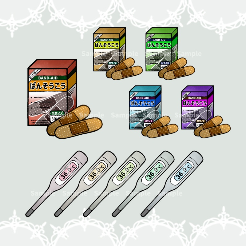 【現代アイコン素材(謎解き・ホラー5)】