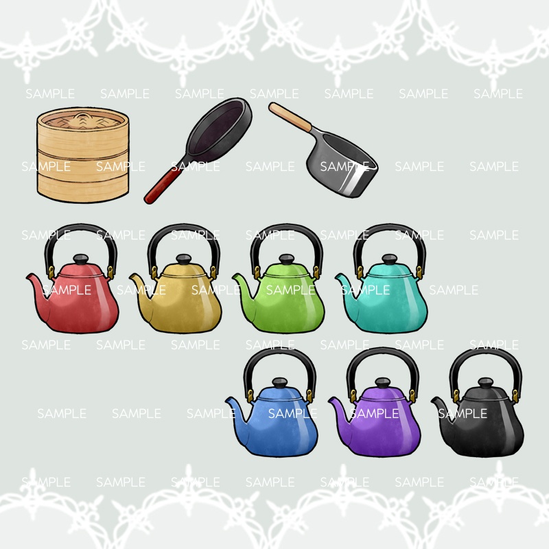 【アイコン素材(キッチンツール)】