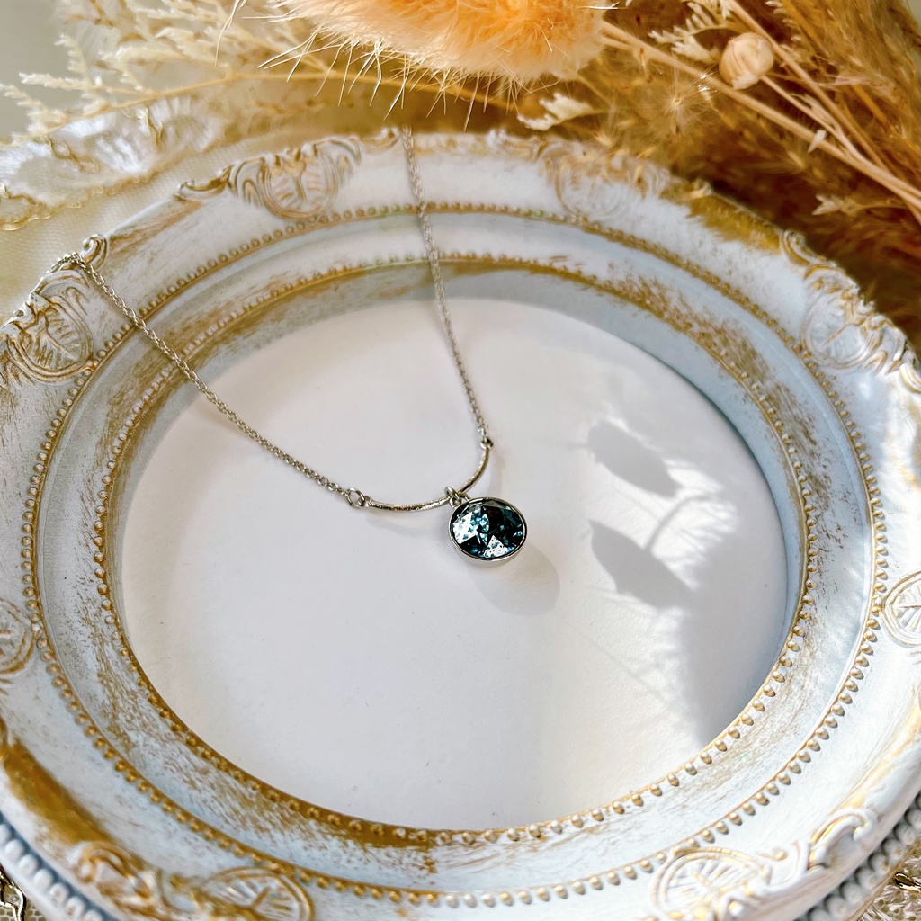 ビジューネックレス【アクア】(廃盤レアカラー)