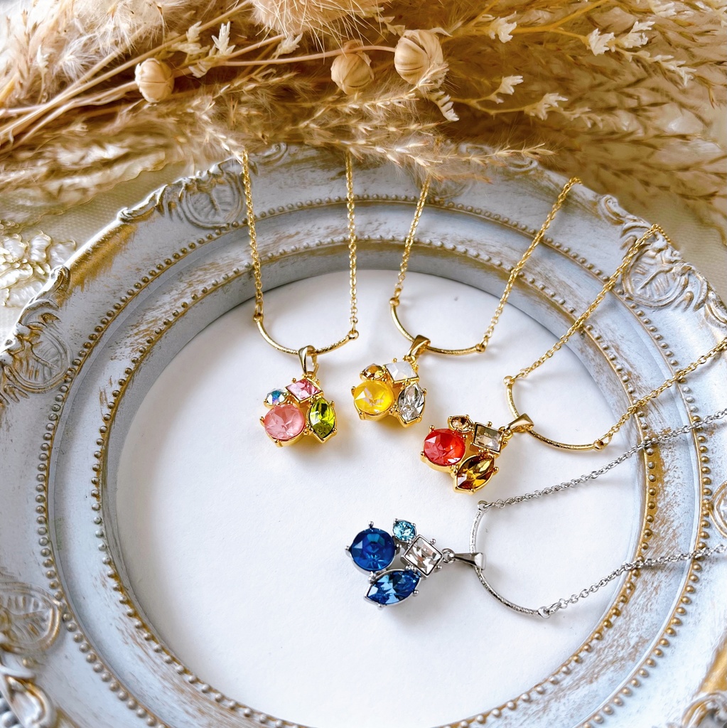 A3!イメージ スワロフスキーネックレス