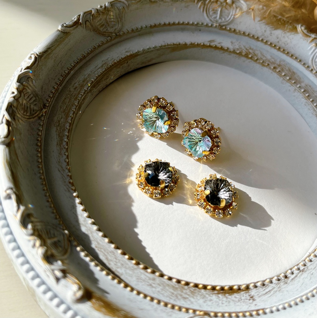 夏油 ビジューピアス・イヤリング