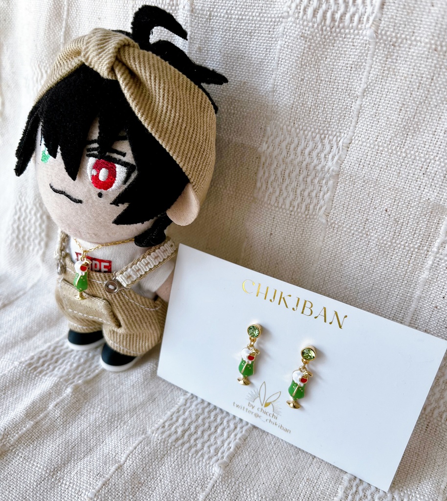 クリームソーダのアクセサリーセット(10~12cmぬい対応)